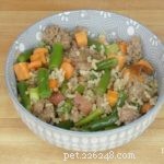 Nutrient-Rich Ground Beef & Veggie Dog Food – Easy Homemade Recipe