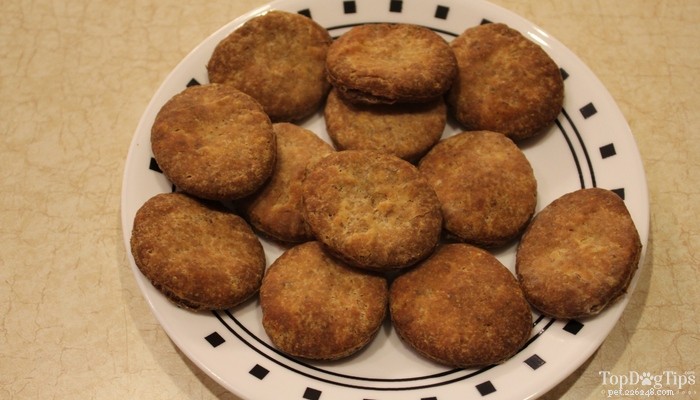 Healthy Homemade Flaxseed Dog Biscuits for Skin, Coat & Joint Wellness