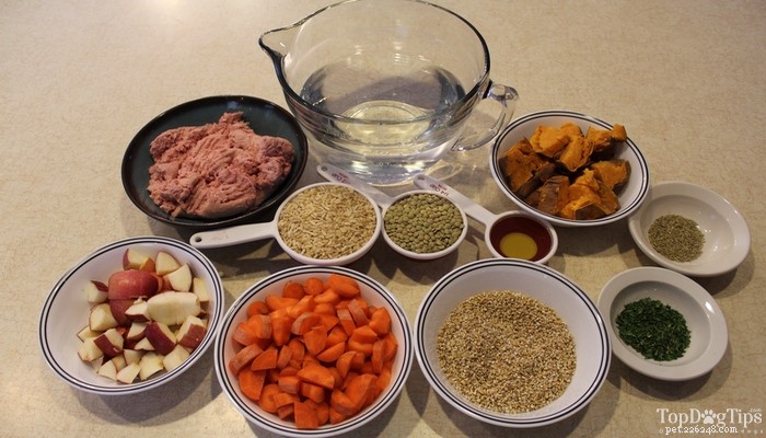 Homemade Ground Turkey & Lentil Dry Dog Food – Nutritious & Safe