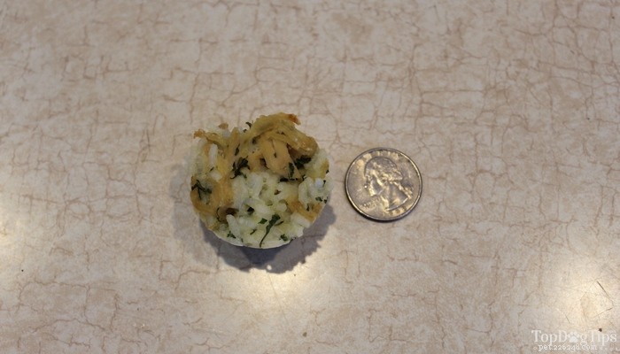 Chicken & Rice Mini Muffin Treats for Dogs with Sensitive Stomachs