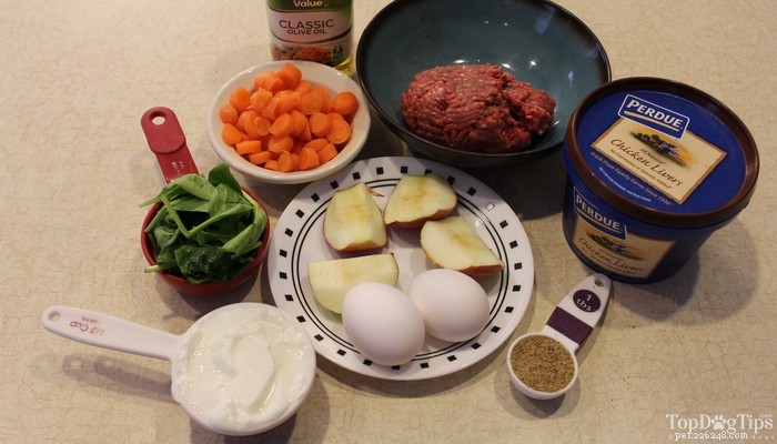 Homemade Raw Dog Food Recipe: Ground Beef & Chicken Liver for Optimal Health