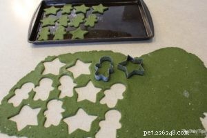 Homemade Apple & Mint Christmas Dog Treats – Easy DIY Holiday Gift