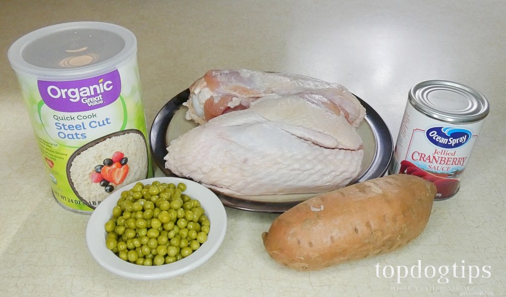 Homemade Christmas Dinner for Dogs Using Leftover Holiday Foods