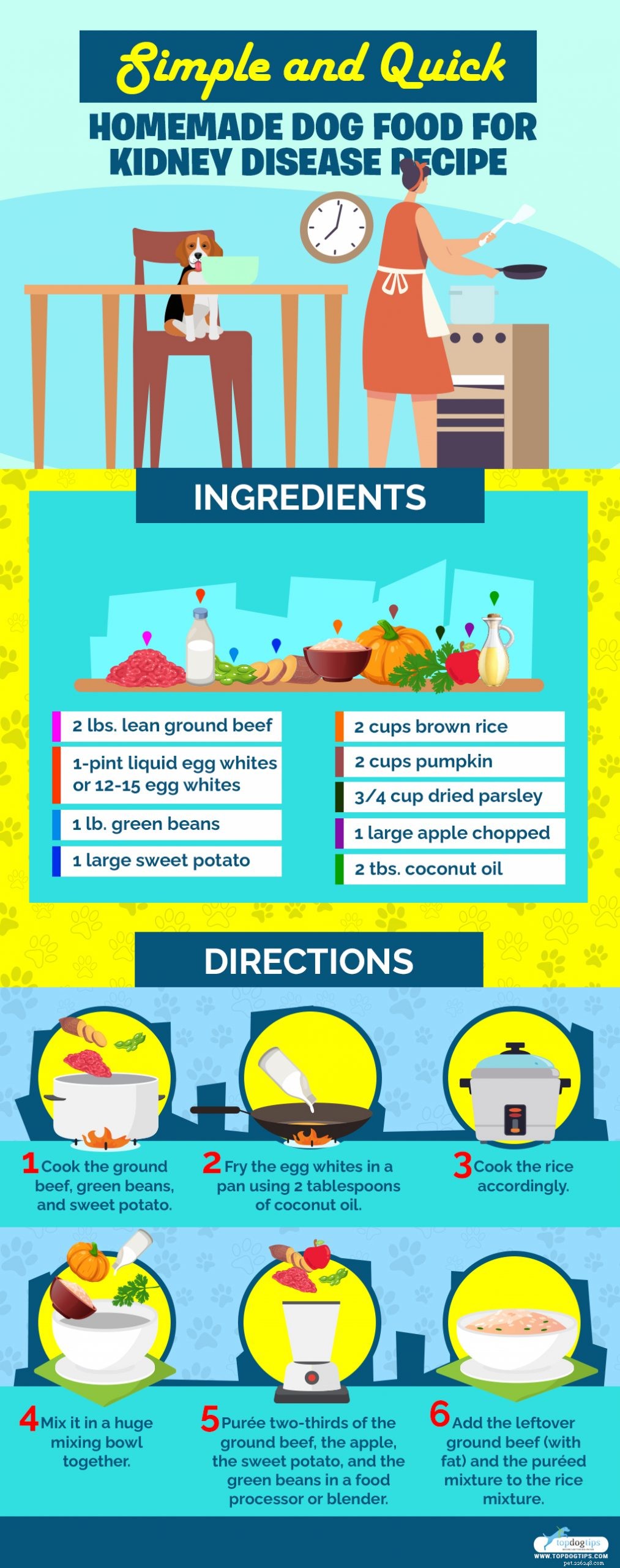 Homemade Kidney‑Disease Dog Food: Simple, Quick, and Vet‑Approved