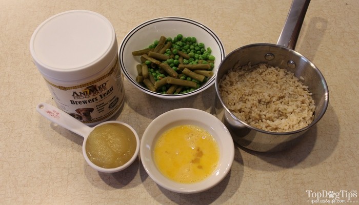 Nutritious Homemade Dog Food: Egg & Rice Recipe for Healthy Pets