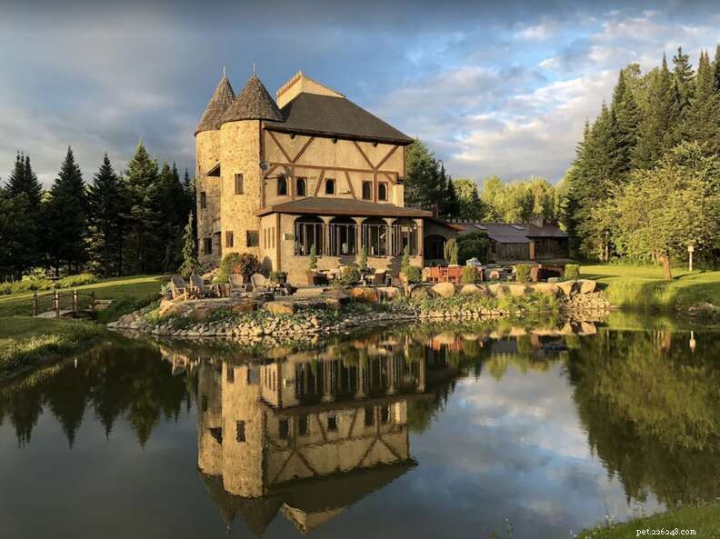 Rent Gregoire Castle in Vermont – Dog-Friendly Luxury Getaway for You and Your Pet