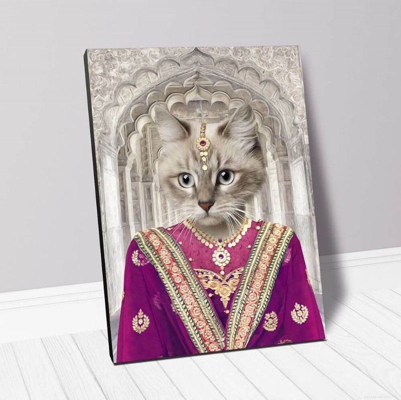 Valentine s Day Gifts for Pet Lovers: Personalized Canvas Portraits by Lord of the Pets