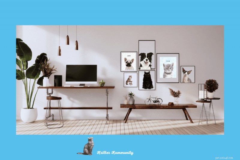 Transform Your Home Office with a Custom Pet Portrait: Boost Productivity & Personal Touch