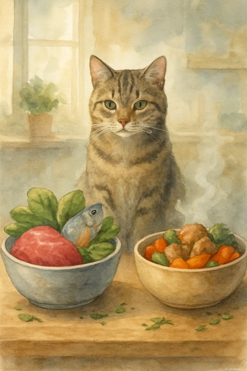 Raw vs. Cooked Cat Food: Which Diet Is Safer? Expert Advice for Pet Owners