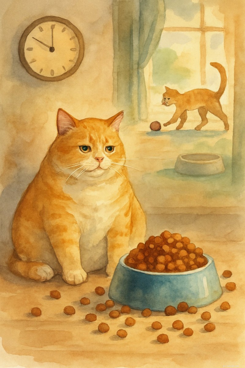 Why Free Feeding Can Cause Obesity in Cats – 8 Key Reasons & Proven Solutions