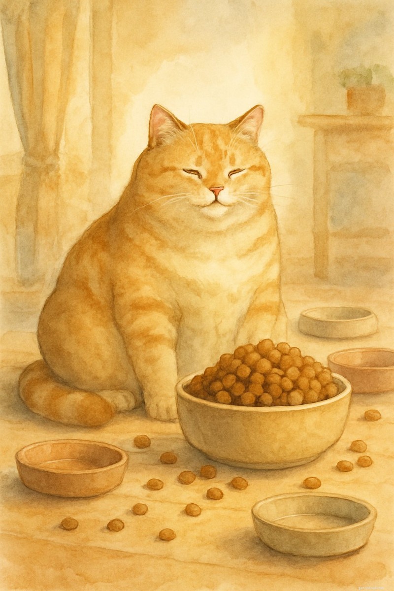 Why Free Feeding Can Cause Obesity in Cats – 8 Key Reasons & Proven Solutions
