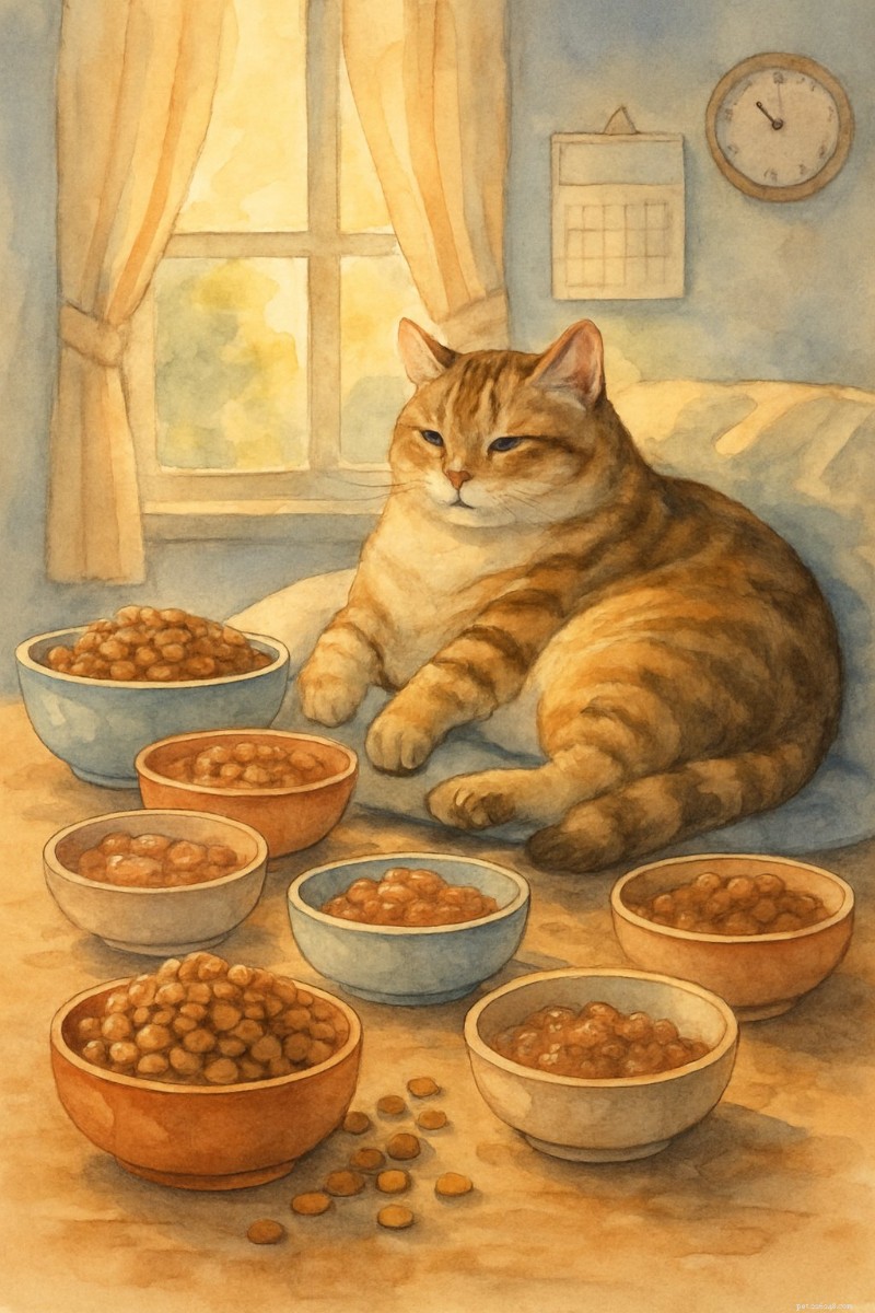Why Free Feeding Can Cause Obesity in Cats – 8 Key Reasons & Proven Solutions
