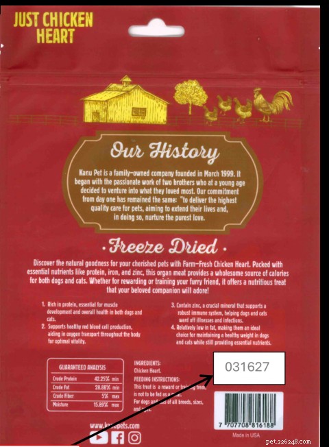 Foodynamics Issues Recall of Freeze‑Dried Pet Treats After Salmonella Detection