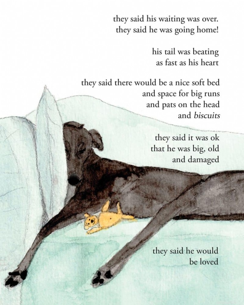 Amber Fossey (Zeppelinmoon): A Diptych That Brings Hope to Shelter Dogs