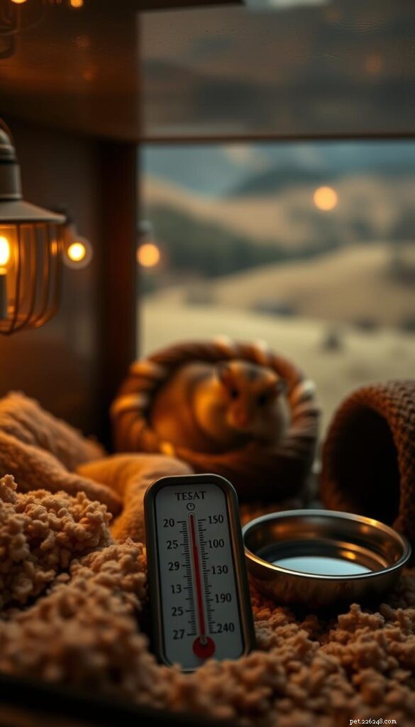 Optimal Temperature Ranges for Hamsters: Keeping Your Pet Warm and Healthy