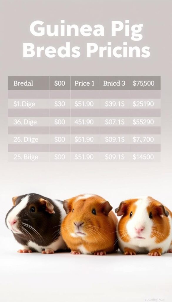 How Much Are Guinea Pigs?