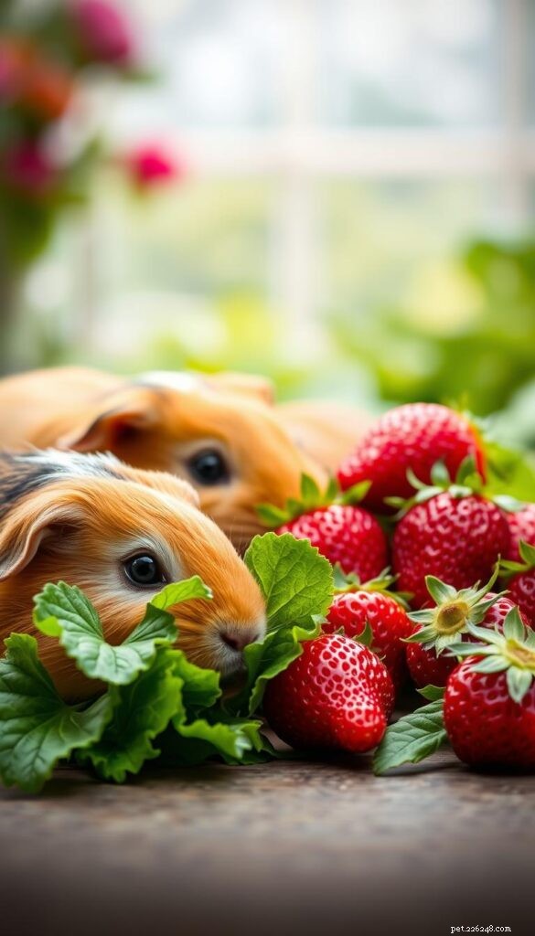 Are Strawberry Leaves Safe and Nutritious for Guinea Pigs?