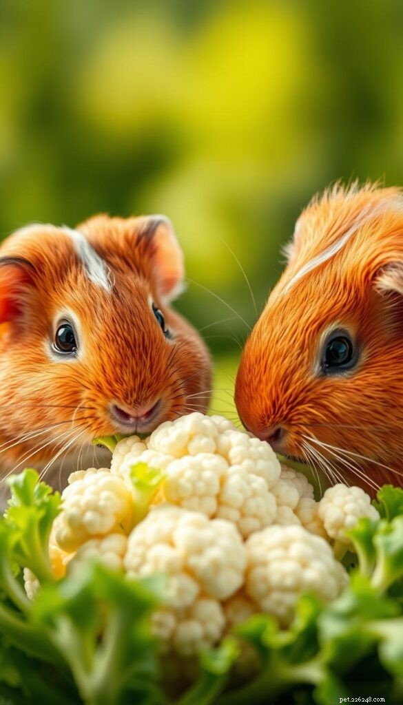 Can Guinea Pigs Safely Eat Cauliflower Leaves? A Nutritional Guide