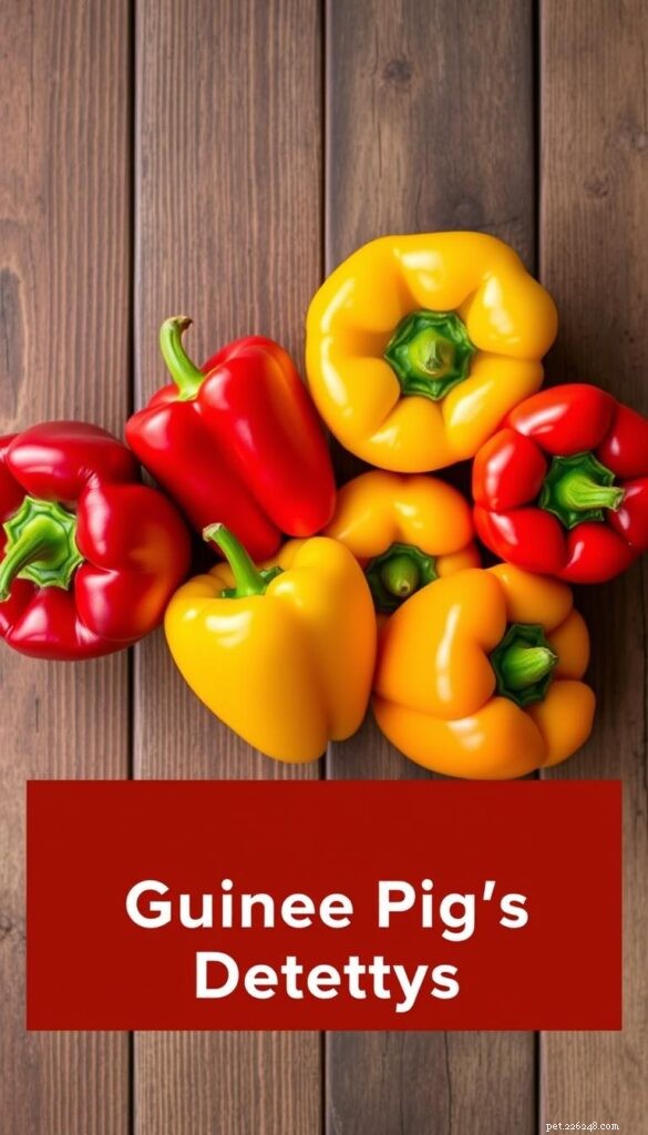 Yellow Bell Peppers: A Safe, Nutrient‑Rich Treat for Guinea Pigs