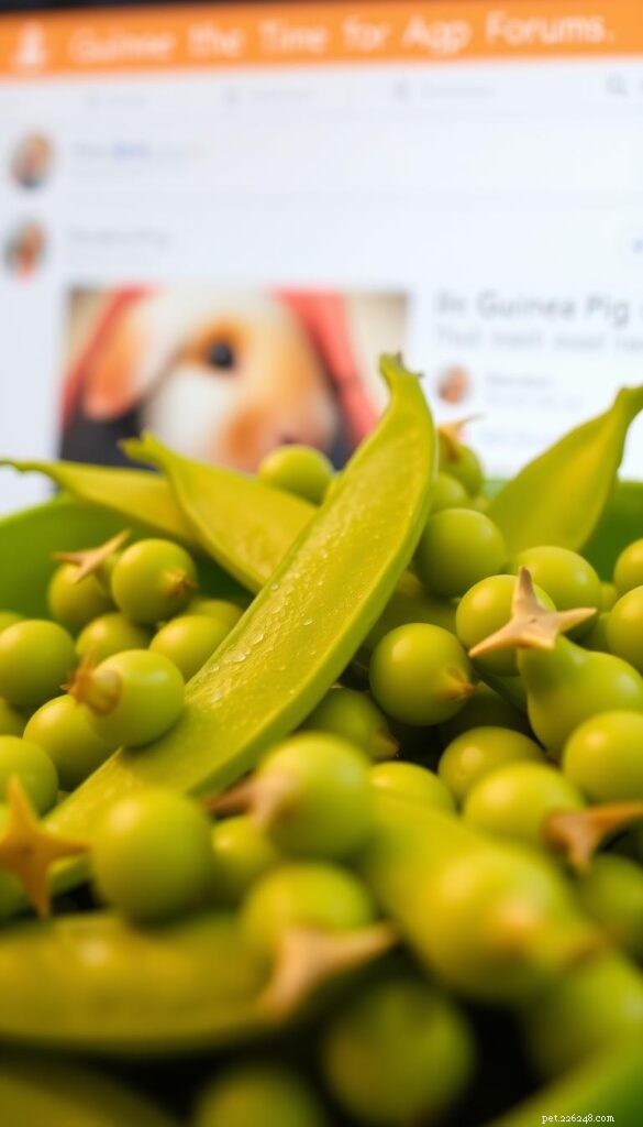 Can Guinea Pigs Safely Eat Sugar Snap Peas? Expert Nutrition Guide