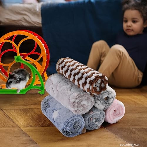 Grddaef Guinea Pig Fleece Blankets – Soft, Waterproof, and Machine‑Washable for Small Pets