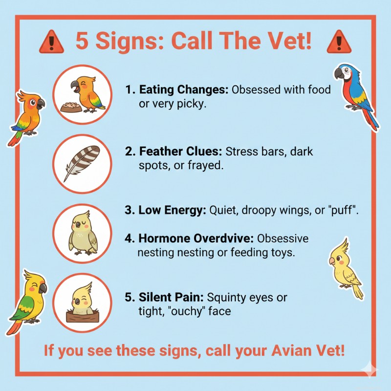 Is Your Bird Exhibiting Hormonal Behavior or Just Acting Oddly?