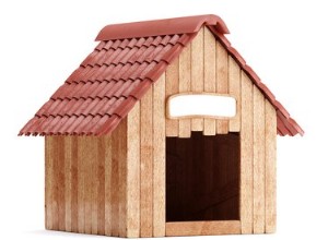 Como instalar telhas de telhado de casa de cachorro