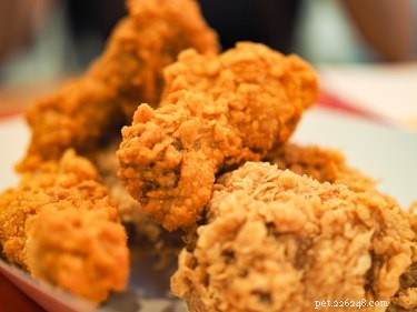 Můžou psi jíst smažené kuře?