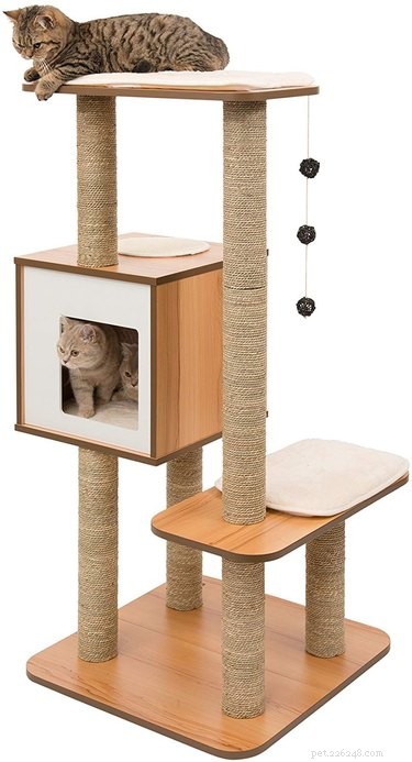 등반에 필요한 모든 고양이를 위한 5가지 놀라운 고양이 나무