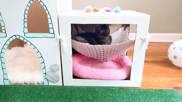골판지 상자로 멋진 DIY 고양이 성을 만드는 방법