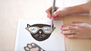 Как сделать стильные булавки Kitty Flair