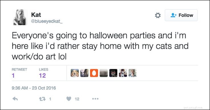 25 tweet su animali domestici e Halloween che sono riconoscibili AF
