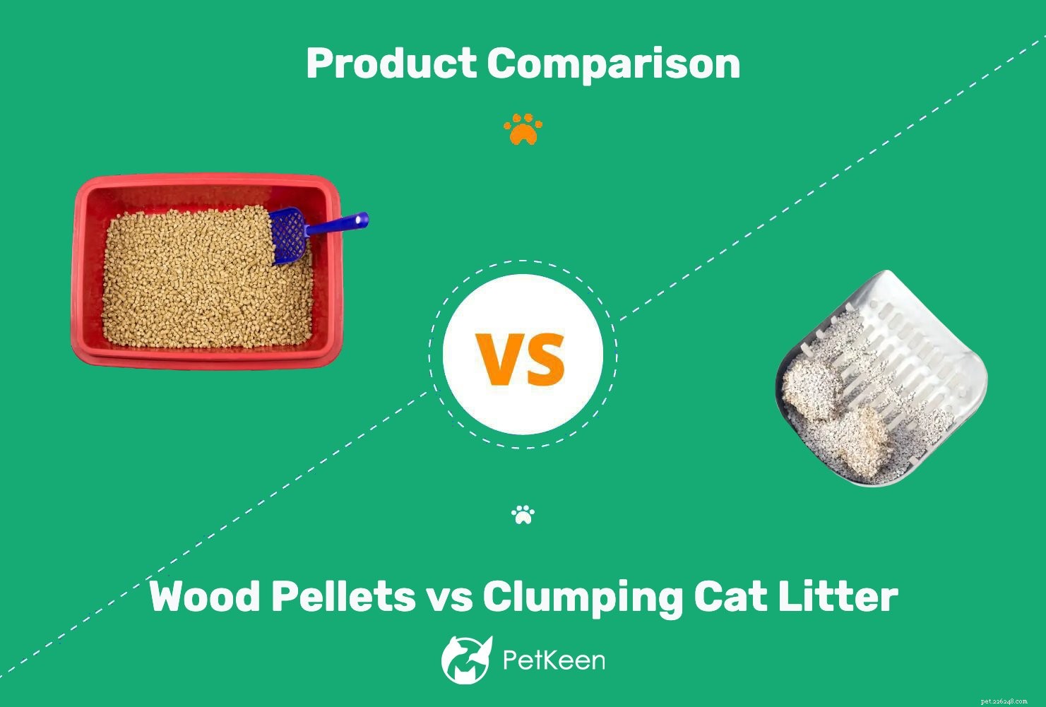 Pellet di legno vs lettiera agglomerante:cosa è meglio per il mio gatto?