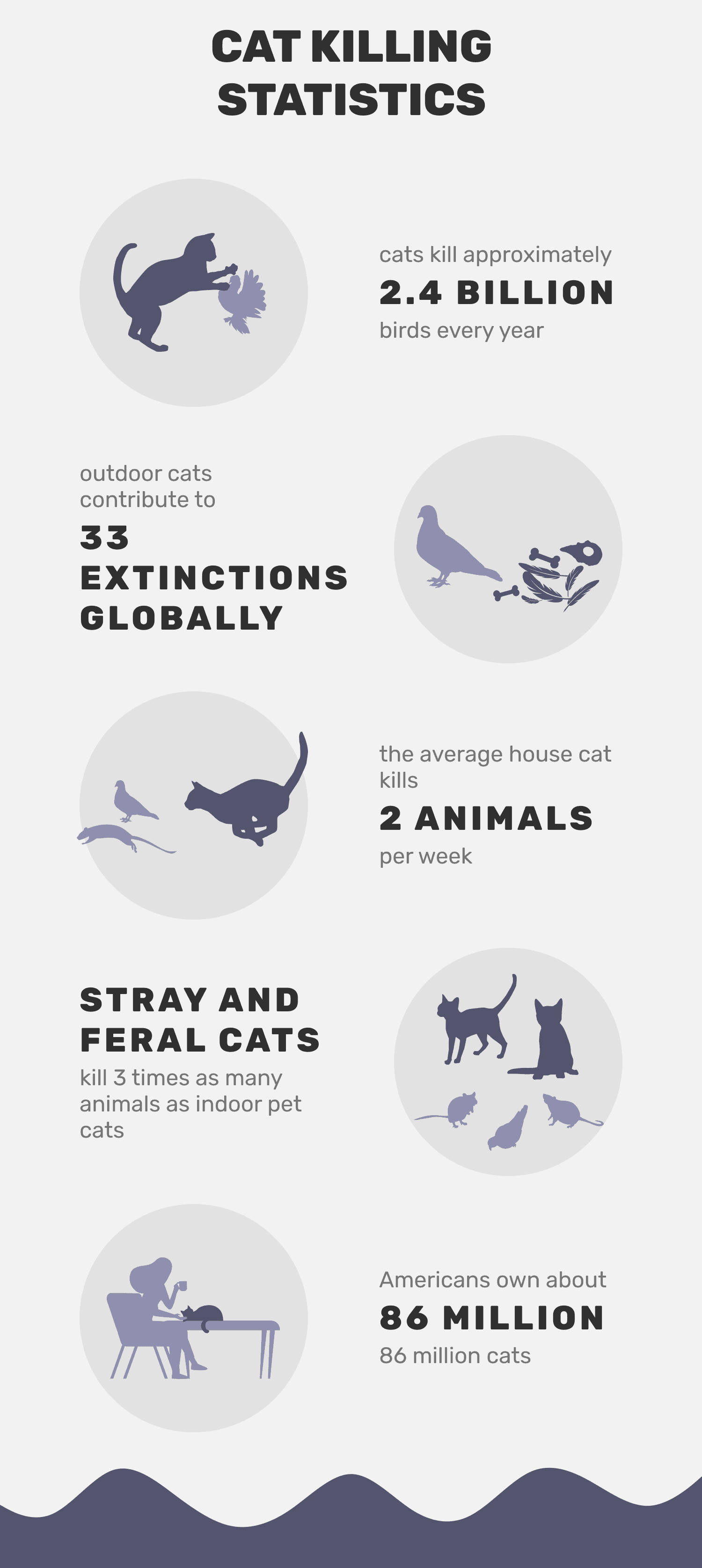 Quantos pássaros os gatos matam todos os anos? Estatísticas para saber em 2022