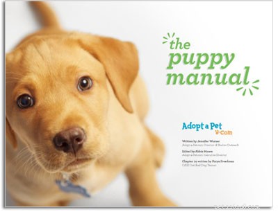 Příručka pro štěně z Adopt-a-Pet.com