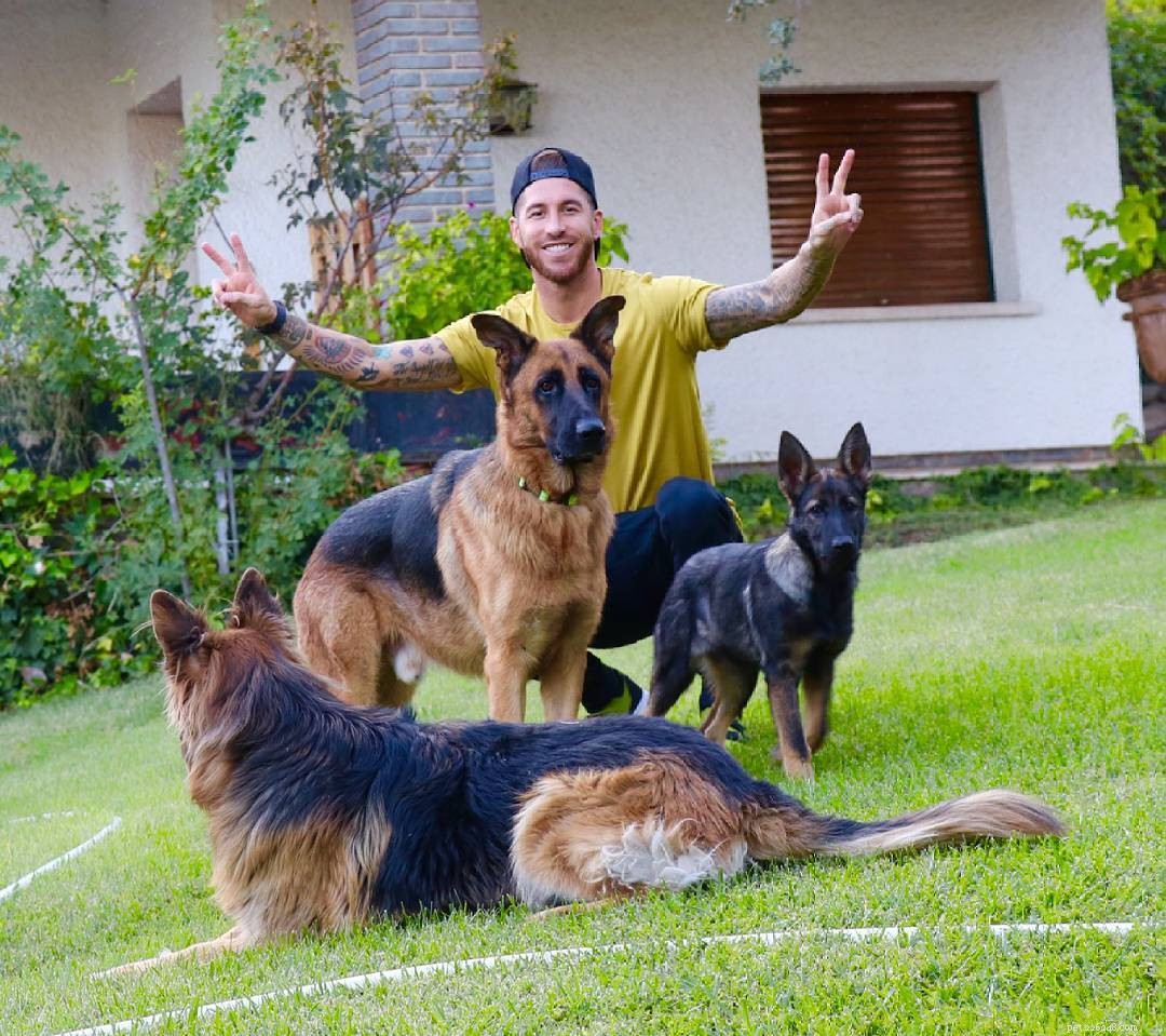Sergio Ramos a jeho krásná velká rodina