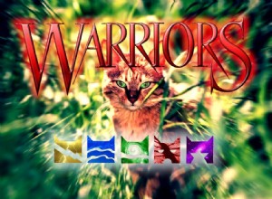 Os gatos guerreiros, os gatos selvagens dos romances guerreiros