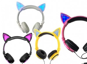 Fones de ouvido de orelha de gato:use esses fones de ouvido de orelha de gato