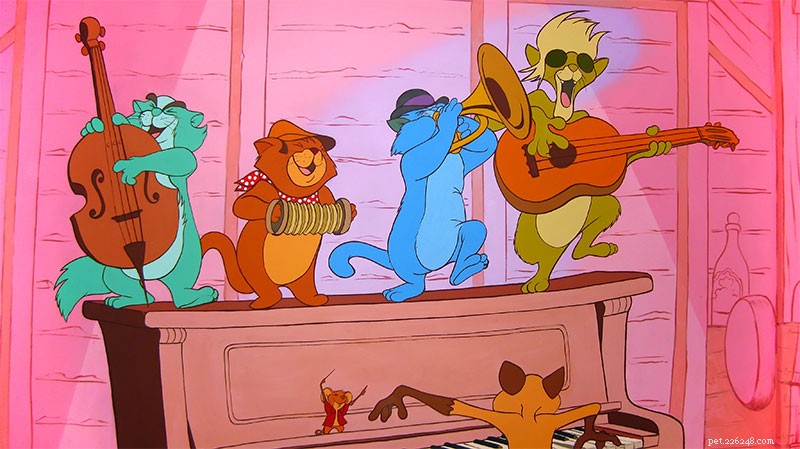 Todo mundo quer ser um gato, a música da Disney