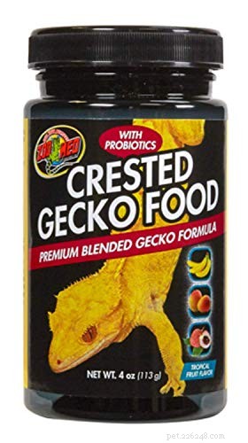 크레스트 게코 먹이기 – 식품 유형, 안전한 식물 및 살아있는 식품