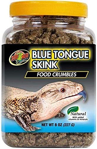 Dieta do Skink Língua Azul