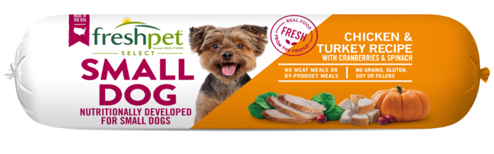 新製品のスポットライト：新しい小型犬用ロールと敏感な胃と皮膚のレシピ 