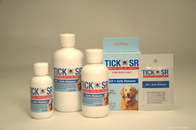 Tick SRにより、犬のダニの除去が迅速かつ無痛になります