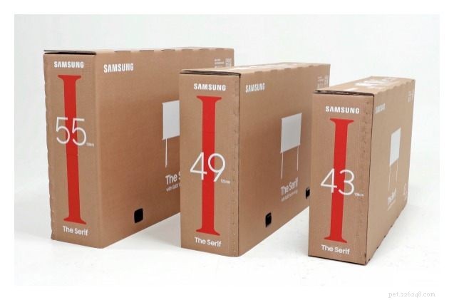 Samsungs nya tv-boxar förvandlas till katthus