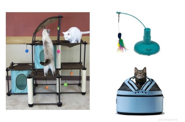 Nejlepší produkty pro kočky, které vaši kočičku zabaví na hodiny