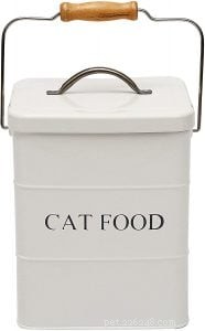 Meilleurs contenants de stockage de nourriture pour chat
