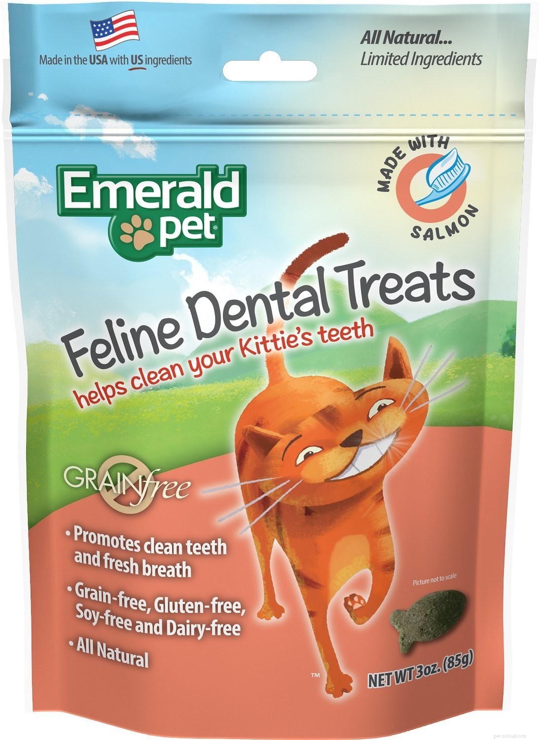 Лучшие зубные лакомства для кошек