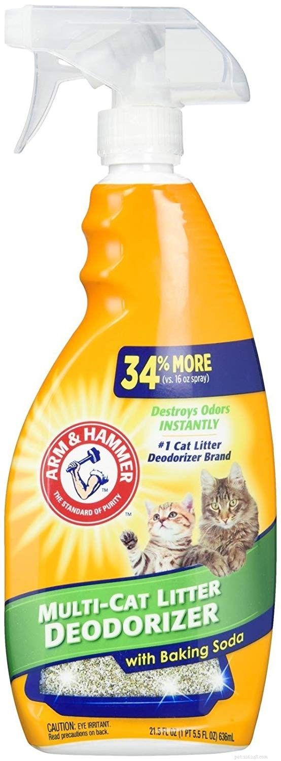 Melhores desodorizantes de maca para gatos