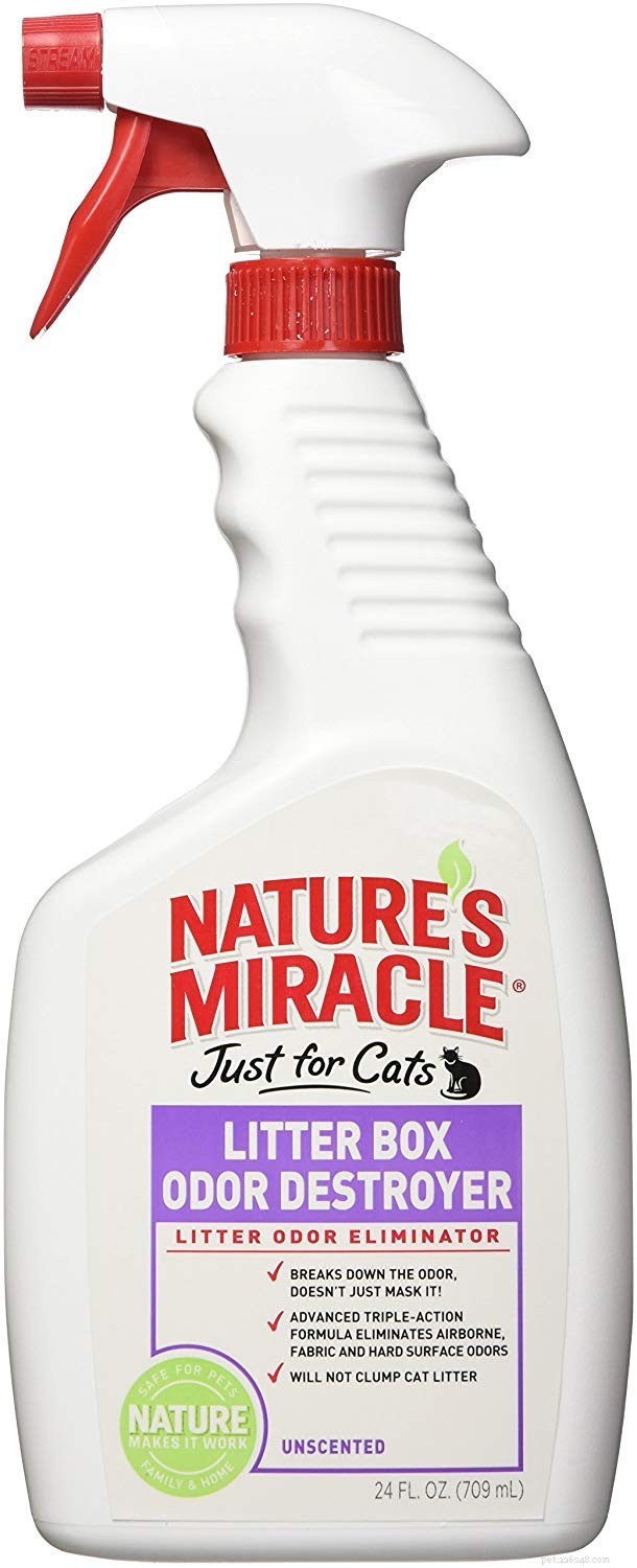Nejlepší deodoranty na stelivo pro kočky