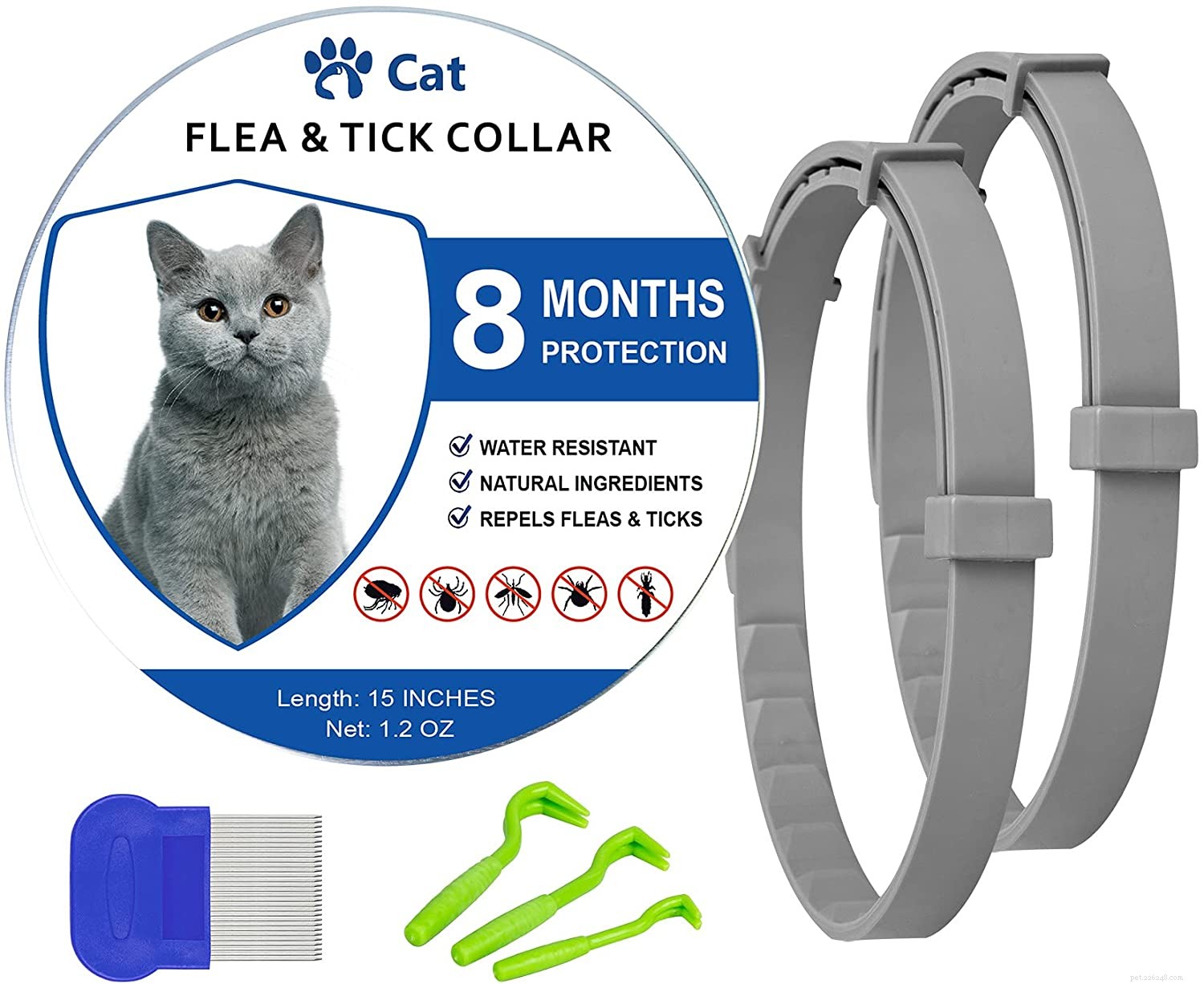 Les meilleurs colliers anti-puces pour chat